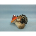 Mushroom Hedgehog Shape Ceramic Crafts (LOE2538-C9)